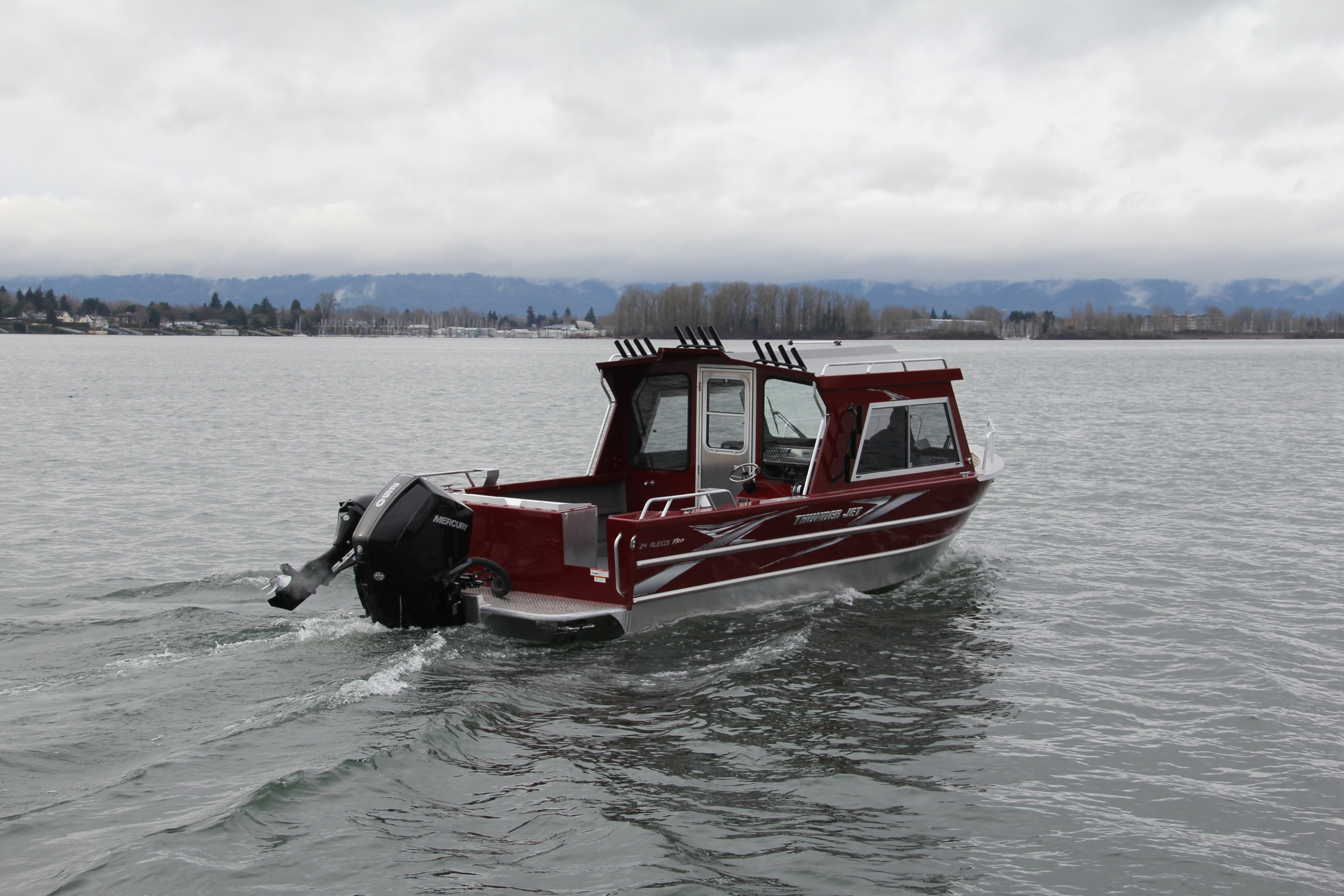 Alexis Pro  Small & Large Lake Trolling Aluminum Fishing Boat